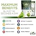 Enzo Coldpress Organic Matcha Green Tea Powder 4oz (113g) - Fresh Tropical Grassy Green Texture , Dissolves in Cold Water Easy to Drink , Makes Perfect Macha Almond Latte & For Protein Smoothies