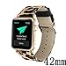 Conelelife for Watch Band 42mm/44mm, Cheetah Leopard Print Denim Replacement Band Strap with Stainless Steel Metal Clasp for Watch Series 4 Series 3 2 1, Sport, Edition
