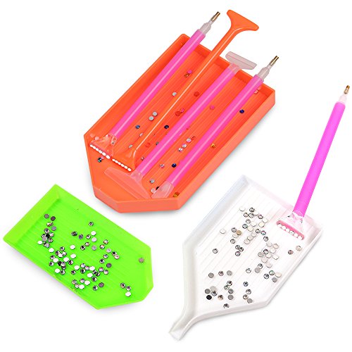 Diamond Painting Tools 36 Pieces 5D Diamond Painting Accessories Cross Stitch Tool Kits by INFELING