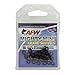 American Fishing Wire Mighty Mini Stainless Steel Crane Swivels, Size #3, 310 lb Test, Gunmetal Black, 10 pc