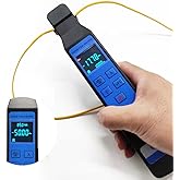 D YEDEMC Live Optical Fiber Identifier with Wave Respond 800-1700nm Built in VFL and Optical Power Meter OPM Functions FTTH Tool
