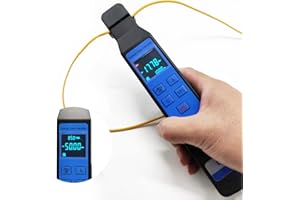 D YEDEMC Live Optical Fiber Identifier with Wave Respond 800-1700nm Built in VFL and Optical Power Meter OPM Functions FTTH Tool (YD-3309D)