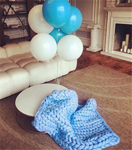 image for HomeModa Studio 100% Non-Mulesed Chunky Wool Yarn Big Chunky Yarn Mass