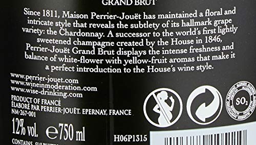 Perrier Jouet Perrier-Jouët Champagne Grand Brut Champagner (1 x 0.75) – Bild 4