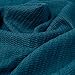 COTTON CRAFT Soft Cotton Thermal Blanket - Plush Herringbone Twill - All Season Luxurious Breathable Skin Friendly Lightweight Cooling Throw Blanket - Sofa Couch Travel Camping Dorm - Full Queen Teal