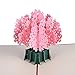 Antner Pop Up Cards Greeting Cards, 4 Romantic Bouquets 3D Cards Birthday Cards Thank You Cards Anniversary Cards Dating Cards Weddings Parties Thanksgiving Day Cards for All Occasions