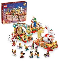 LEGO Lunar New Year Parade 80111 Building Toy Set; for Kids, Boys and Girls Ages 8+ (1,653 Pieces)