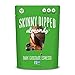 SKINNYDIPPED Dark Chocolate Covered Almonds, Pack Of 4, Variety Pack Of Cocoa, Espresso, Raspberry, Gluten Free, Low Sugar Snacks, 3.5 Oz Resealable Bags
