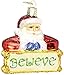 Old World Christmas Ornaments Believe Santa Glass Blown Ornaments for Christmas Tree