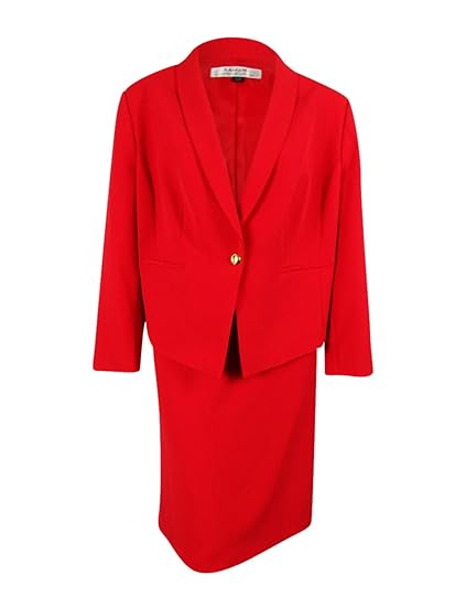 tahari asl plus size suits