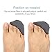Shoe Fillers Sizers Fitters Inserts Shoesizers for Shoes That are Too Big for Men and Women - High Heels, Flats, Dress Shoes(Double Sided Tape Included)(Black)