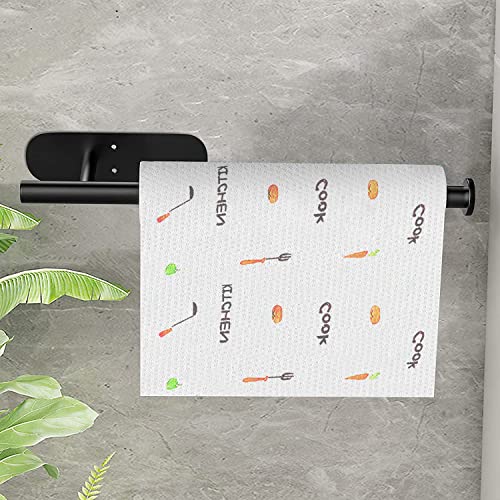 Paper Towel Holder Under-Cabinet and Wall-Mount - Both Available in Self Adhesive and Screws Paper Towel Holder for Kitchen, SUS304 Stainless Steel