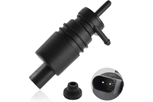 Windshield Washer Pump Replacement OEM# 67127302588,Washer Fluid Pump with Gaskets Compatible with BMW/Ford/GMC/Honda,Practic
