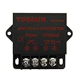 EPBOWPT Voltage Converter DC 24V 36V 48V to 12V Buck Converter (24V to 12V 5A, 24V to 12V 60W)