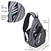 Pioneeryao 19'' Sling Bag Backpack Crossbody Bag Shoulder Bag (Black)