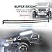 Easynew IP68 300W 10-30V Waterproof Curved LED Light Bar (52-Inch) with 2 Piece 18W LED Lights and Wiring Harness, Mounts
