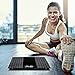 Digital Body Weight Bathroom Scale - Large Backlit Display with 8 Seconds Consistent Accurate Reading, Non-Slip Matte Wide Platform, 400 Pounds, Black