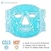 Hot and Cold Gel Face Mask by Soothing Company – Pain Relief for Migraines – Ice Gel Freezer Face Mask Reduce Puffy Eyes,Redness, Headaches, and Stress-Reusable Heat Therapythumb 3
