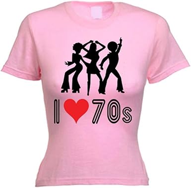 70s t shirts women's Clearance