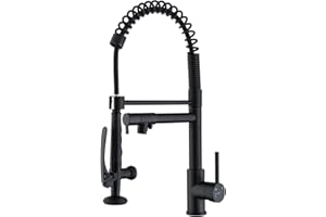 EKRTE Drinking Water Faucet,Kitchen Sink Faucet with Pull Down Sprayer, 3 in 1 Water Filter Purifier Faucets, Heavy Duty Comm