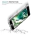 iPhone 7 Case, SOWTECH Apple iPhone 7 Case Cover Shock-Absorption Bumper and Anti-Scratch Clear Back for iPhone 7 4.7 Inch - Black/Clear (Clear)