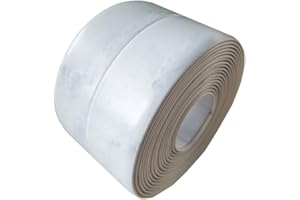 Homankit Caulk Strip for Bathtub Self Adhesive Waterproof Tape for Kitchen Bathroom Shower Floor and Wall Sealing, 2" x 102"