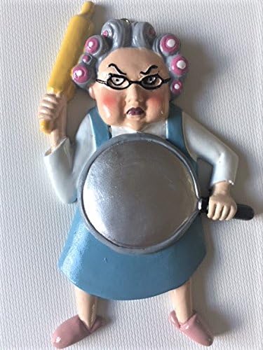 lunch lady christmas ornament