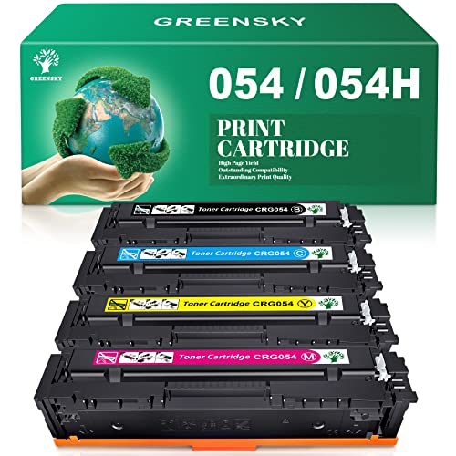 GREENSKY Compatible Toner Cartridge Replacement for Canon CRG 054 54