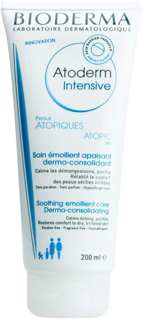 Bioderma Atoderm Intensive Soothing Emollient Care 200ml Dry Sensitive Skin