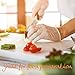 Upper Midland Products 200 Vinyl Food Service Gloves - Disposable Powder Free Food Prep and Handling Grade Gloves in Bulk - Medium Size