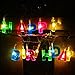 RECESKY Happy Birthday Lights - 13 LED Letter Battery Operated String Lights 6ft Birthday Party Decor Supplies for Indoor, Home, House, Christmas Lighting, Birthday Decorations (Multi Color)