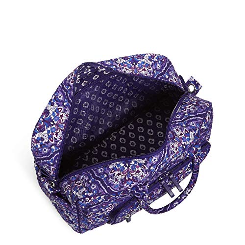 Vera Bradley Cotton Compact Weekender Travel Bag, Regal Rosette
