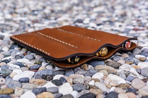 Leather Triple Fountain Pen Case / Sleeve - Multiple Colors