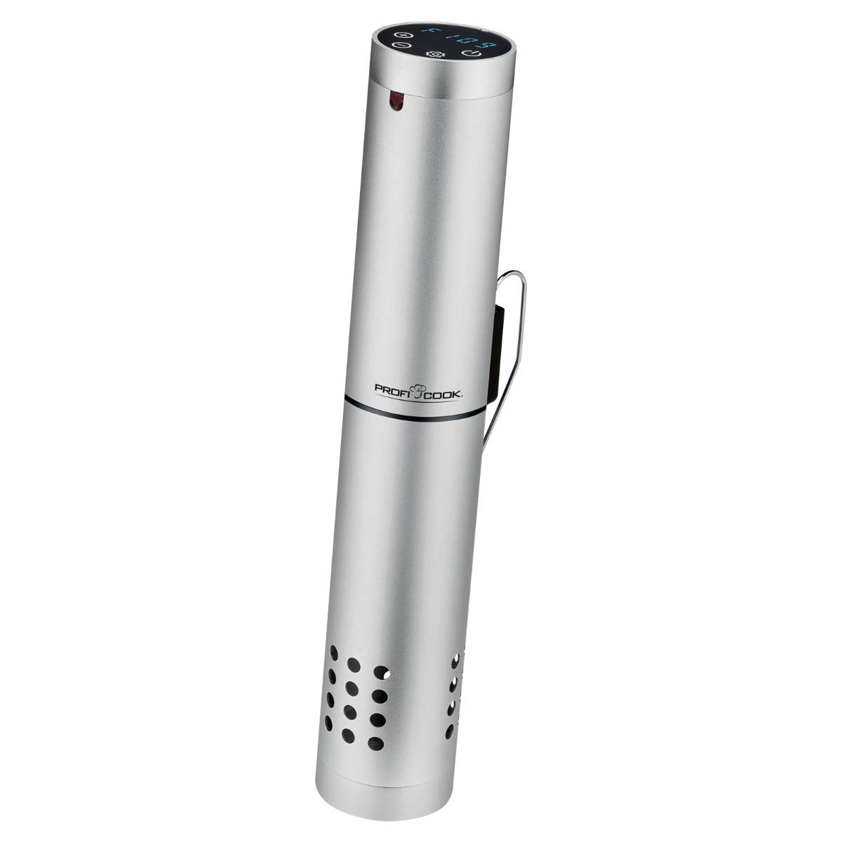 ProfiCook® Sous Vide Garer | WIFI | 0°C – 90°C | Wasserumwälzung 7–8 l/min. | 1000 Watt | Automatikprogramme | Aluminium-Gehäuse | LED-Multifunktionsdisplay | Abschaltautomatik | PC-SV 1159
