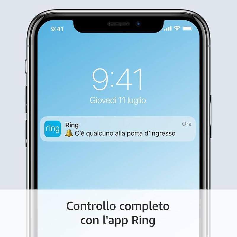 Videocitofono Plus a batteria (Ultimo modello) | Battery Video Doorbell Plus | Videocitofono wireless, videocamera con video in HD a 1536p, batteria ricaricabile | Facile da installare (5 min)