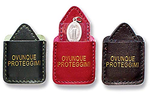 Adriatica Leather Tiered Wallet "Wherever PROTECGIMI (Pack of 5 Pieces), Black,