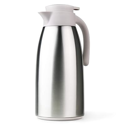 64oz Stainless Steel Thermal Coffee Carafe with Lid Zambia Ubuy