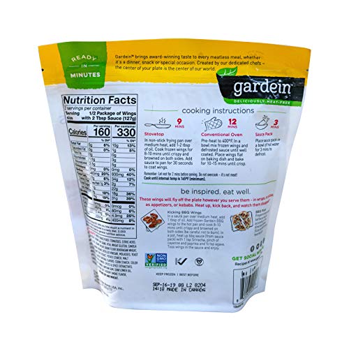 1 Gardein+Barbecue+Meatless+Protein+Contains