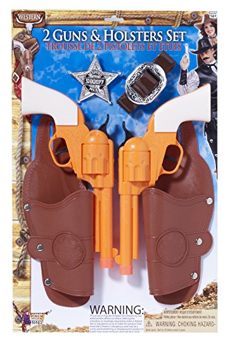 Double Holster And Gun Set