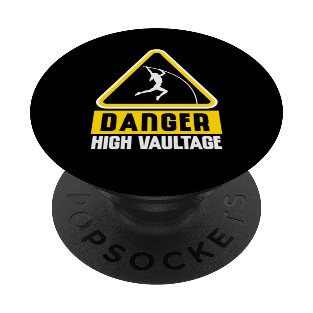 Danger High Vaultage - Pole Vault Jumping Track Field PopSockets Swappable PopGrip