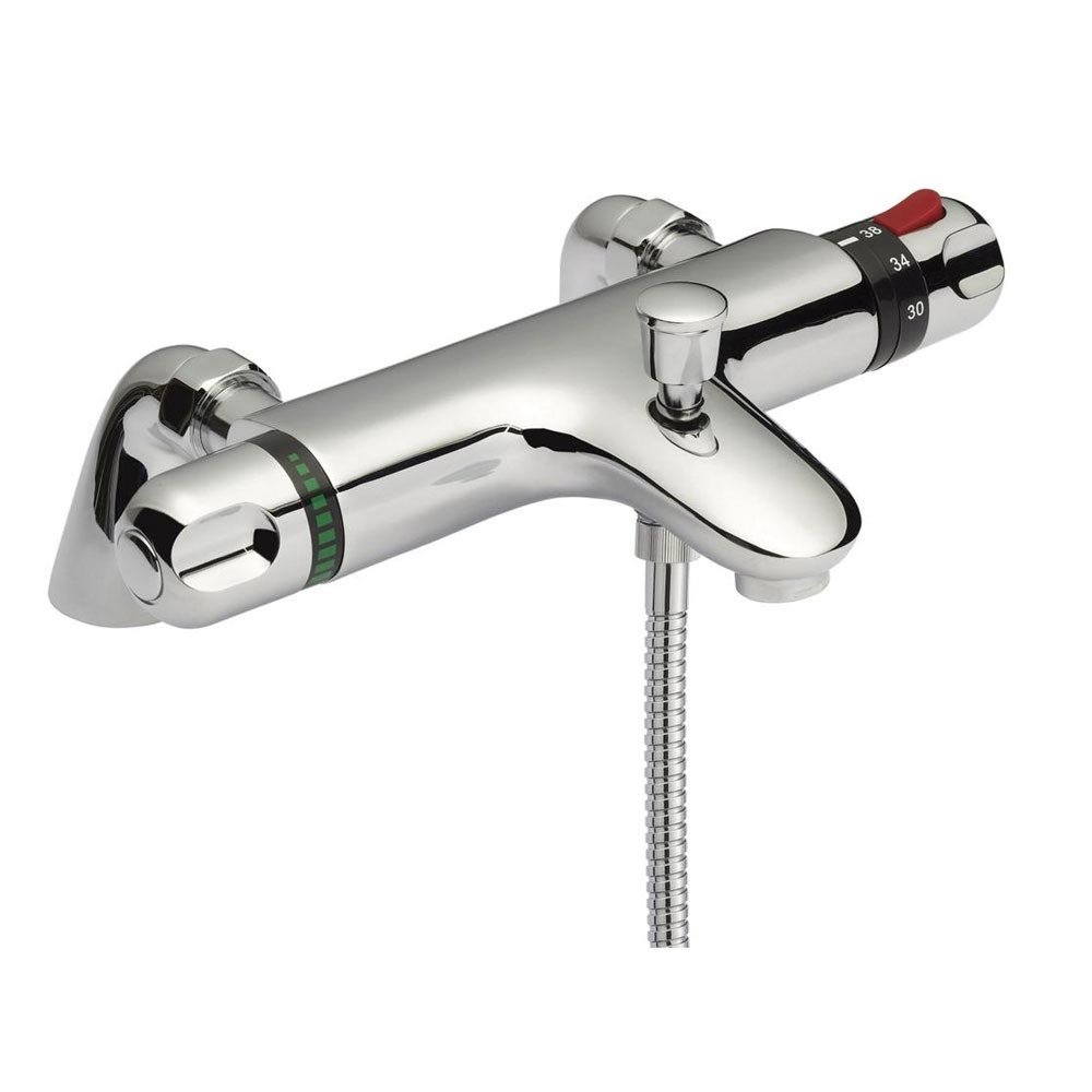 Cassellie BTMV01 Chrome Thermostatic Bath Shower Mixer Tap