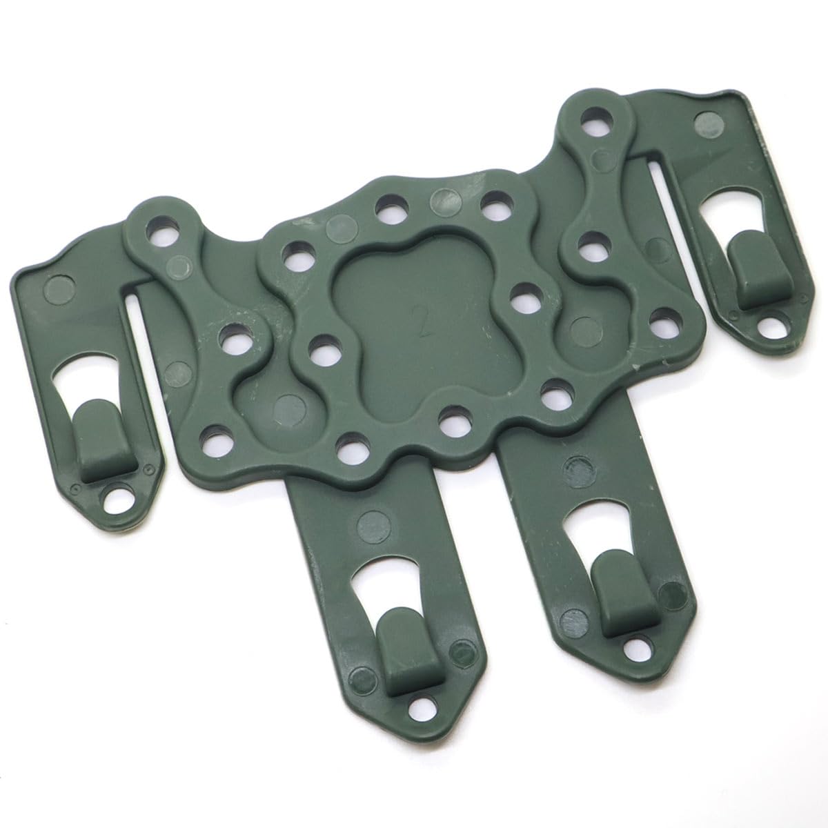 Hard Pistol Holster Platform MOLLE Fitting Adapter Attachment Airsoft Serpa CQC (OD Green)