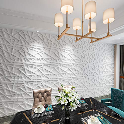 Art3d A10045 3D Wall Panels, White Pricepulse
