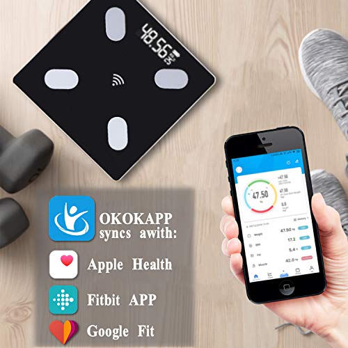 Weight Scale Bathroom Scale Digital Weight Smart Scale Digital Body Fat Scales with iOS