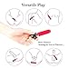 Bullet Vibrator Vagina Stimulator Vibration Massager-10 Modes Mini Silicone Clitoris Massager, Treediride Lipstick Vibrator USB Rechargeable Waterproof G-spot Dildo Vibrator Adult Sex Toys for Womenthumb 2