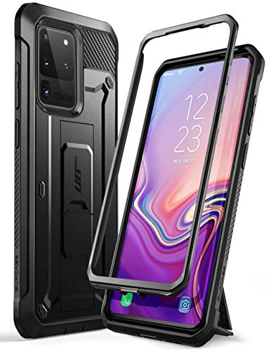 SUPCASE UB Pro Series Rugged Kickstand Case for Samsung Galaxy S20 Ultra 5G (2020) - Black