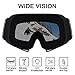 Carperipher Ski Goggles Snowboard Goggles Motorcycle Cycling Sports Outdoor Goggles Anti-Glare UV400 Protection for Men Women Youth