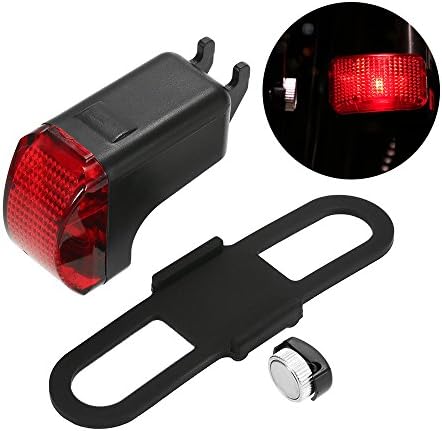 Bike Rear Light Mopee Waterproof Bike Tail Sensor Light Self Powered With Magnet Night Warning Taillights Safety Electromagnetic Bike Cycling Lights 250M Visibility (Red Led)