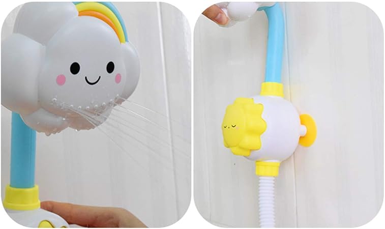moonvvin rainbow bath toy