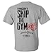 Ironville Permission To Skip The Gym Denied Bodybuilding T-Shirt